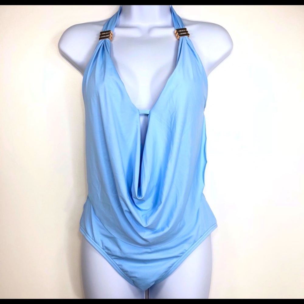 Bar III One Piece Monokini Swimsuit Medium G10
